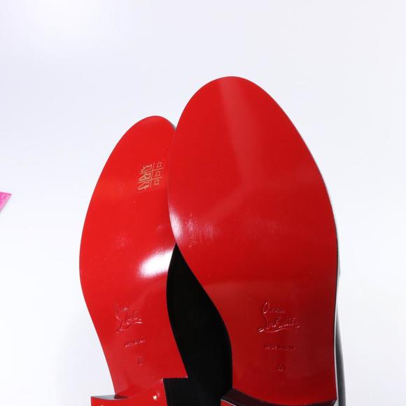 black Lock Me Moc Leather classic turnlock loafers D571 - Picture 7 of 12